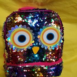 Sparkle owl lunch box